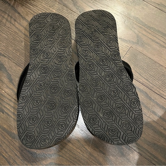 Healing Sole Original 2.0 Flip Flop Sandals - Women's Black Size 9 - Picture 6 of 9